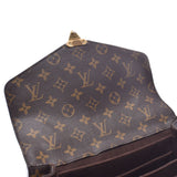 LOUIS VUITTON Louis Vuitton Monogram Pochette Metis 2WAY Bag Brown M40780 Ladies Leather Handbag B Rank Used Ginzo