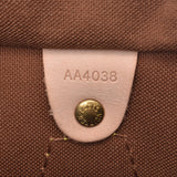 30 LOUIS VUITTON Louis Vuitton monogram speedy brown M41526 unisex monogram canvas handbag AB ranks used silver storehouse