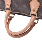 30 LOUIS VUITTON Louis Vuitton monogram speedy brown M41526 unisex monogram canvas handbag AB ranks used silver storehouse