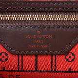 LOUIS VUITTON Louis Vuitton Damier Neverful MM Old Brown N51105 Unisex Damier Canvas Tote Bag A Rank Used Ginzo