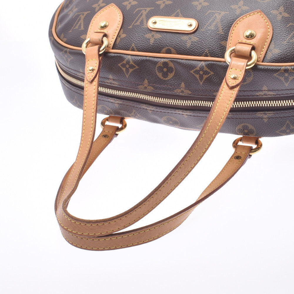 LOUIS VUITTON ルイヴィトン モノグラム モントルグイユGM ブラウン 