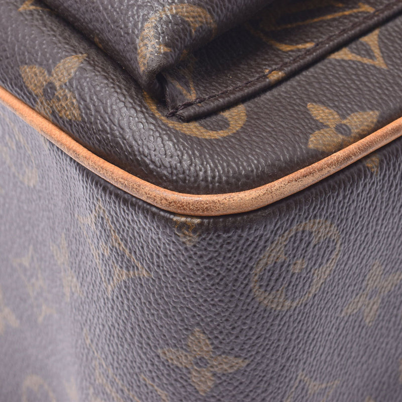 LOUIS VUITTON路易威登Monogram Multipuri Cite Brown M51162女士Monogram帆布手提包B等级二手Ginzo