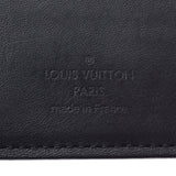 LOUIS VUITTON Louis Vuitton Damier Infinet Portofeuil Braza Onyx (black) N63010 Men's leather wallet B rank Used silver store