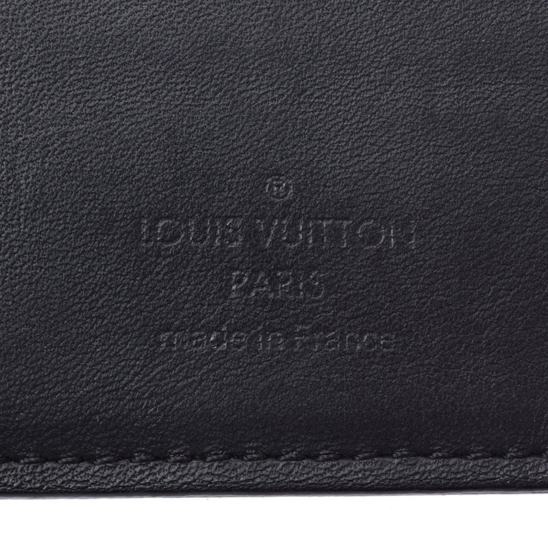 LOUIS VUITTON ルイヴィトン ダミエ アンフィニ ポルトフォイユ ブラザ オニキス（黒） N63010 メンズ レザー 長財布 Bランク 中古 銀蔵