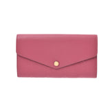 LOUIS VUITTON Louis Vuitton Monogram Anplant Porto Foille Sarah Pink M62213 Ladies Leather Wallet AB Rank Used Ginzo