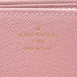 Louis Vuitton Damier zippy wallet rose barreeen n60046 Unisex Damier canvas length wallet a rank Silver