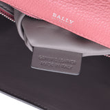 BALLY Barry 2WAY Bag Pink Ladies Calf Handbag A Rank Used Ginzo