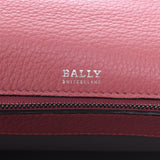 BALLY Barry 2WAY Bag Pink Ladies Calf Handbag A Rank Used Ginzo