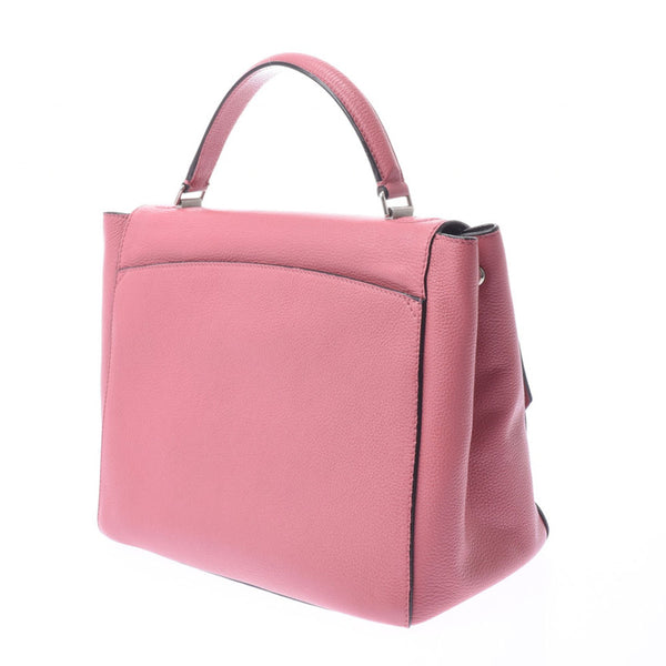 BALLY Barry 2WAY Bag Pink Ladies Calf Handbag A Rank Used Ginzo