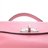 BALLY Barry 2WAY Bag Pink Ladies Calf Handbag A Rank Used Ginzo