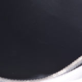 Givenchy ジバンシー ホワイト ロゴ プリント  黒 ユニセックス カーフ クラッチバッグ Aランク 中古 銀蔵