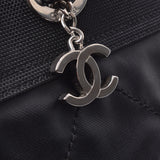 CHANEL Chanel Paris Biarritz Thoth MM black unisex calf tote bag AB rank used silver storehouse
