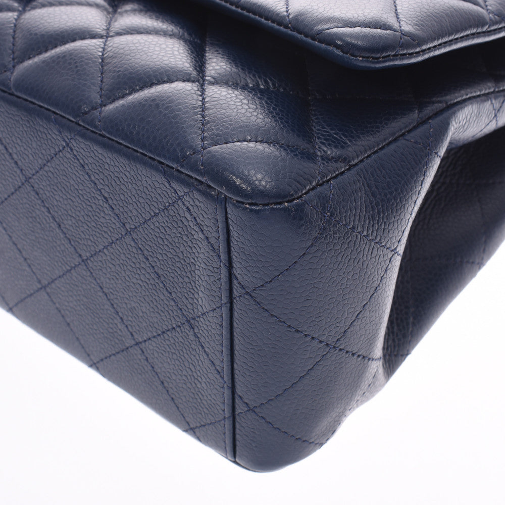 Chanel デカマトラッセ ショルダーバッグ 2way 紺色(Gカードあり！)