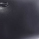 HERMES エルメス ケリー 32 外縫い 2WAYバッグ 黒 ゴールド金具 ○A刻印(1971年頃) レディース BOXカーフ ハンドバッグ Aランク 中古 銀蔵