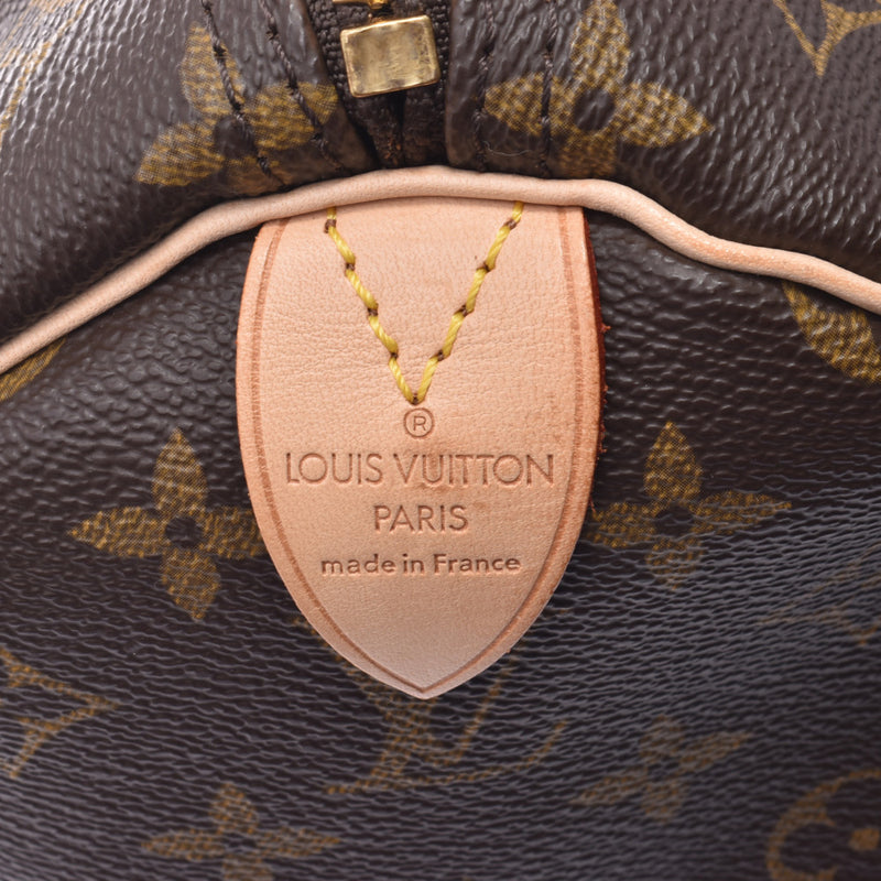 LOUIS VUITTON Louis Vuitton Monogram Keepall 60 Brown M41422 Unisex Monogram Canvas Leather Boston Bag AB Rank Used Ginzo