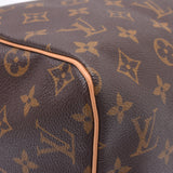 LOUIS VUITTON Louis Vuitton monogram Speedy 30 Brown M41526 women's monogram canvas leather handbag a-rank used silver