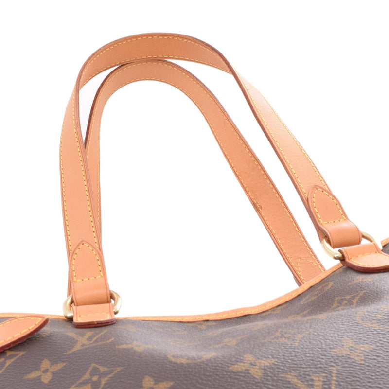 LOUIS VUITTON Louis Vuitton Monogram Batignolles Horizontal Brown M51154 Ladies Monogram Canvas Leather Tote Bag Rank B Used Ginzo