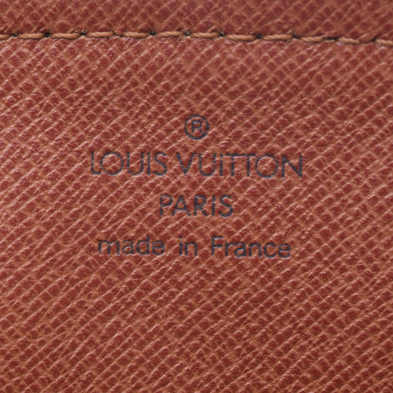LOUIS VUITTON Ruivison Monogram, GM, and GM, old brown M51385, Ladies, canvas, handbag, B-rank, used silver storehouse.