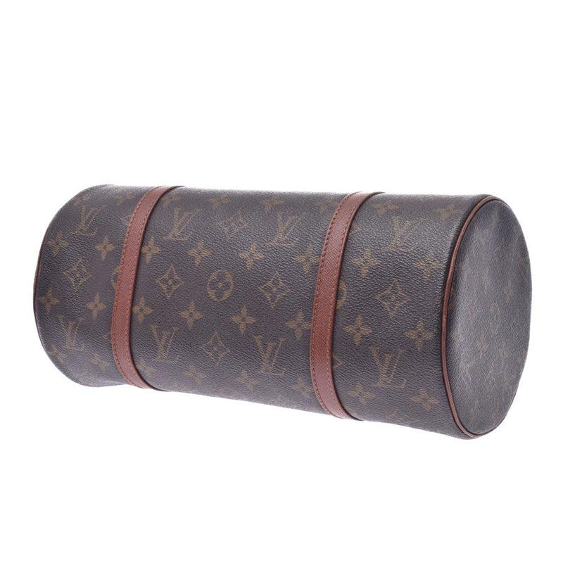 LOUIS VUITTON Ruivison Monogram, GM, and GM, old brown M51385, Ladies, canvas, handbag, B-rank, used silver storehouse.