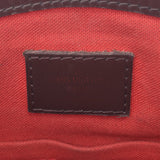 LOUIS VUITTON Louis Vuitton Damier Verona PM Brown N41117 Ladies Damier Canvas Leather Handbag B Rank Used Ginzo