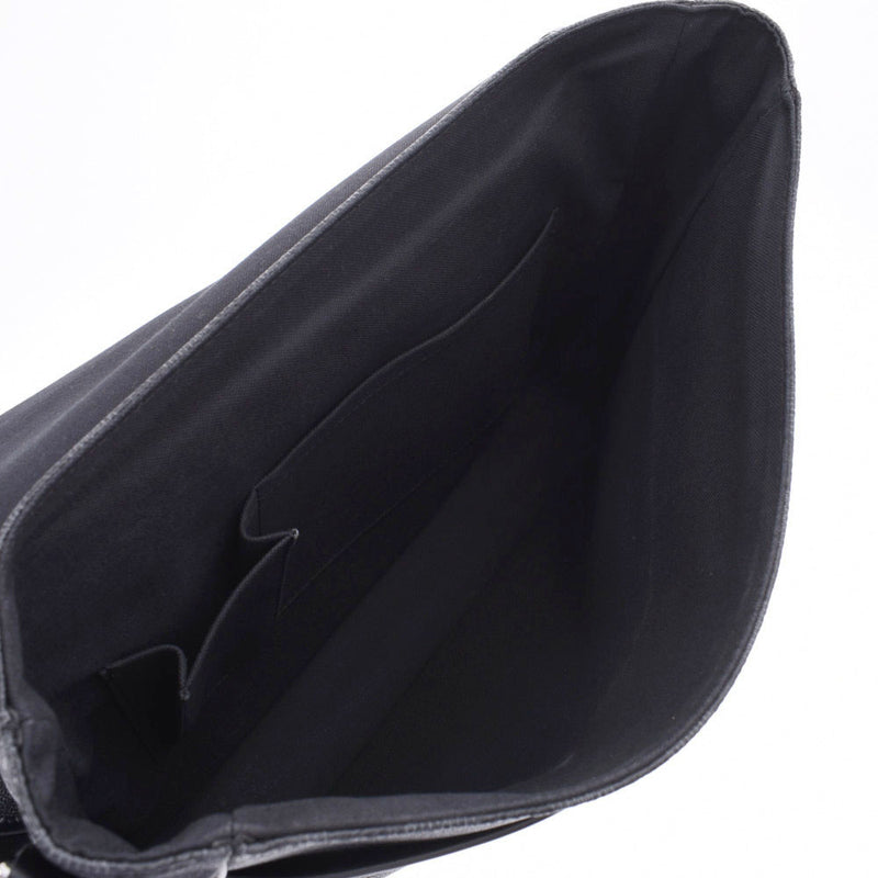 LOUIS VUITTON Louis Vuitton Damier Graphite Daniel MM Black/Gray N58029 Men's Damier Graphite Canvas Leather Shoulder Bag A Rank Used Ginzo