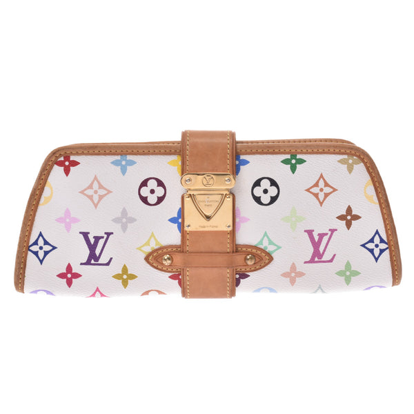 路易威登（Louis Vuitton）路易威登（Louis Vuitton）多色雪莉·布朗（白色）M40049女士字母组合多色皮革2WAY包B二手旧款Ginzo