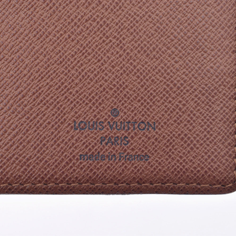 ルイヴィトンポルトフォイユ ブラザ 旧型 14145 ブラウン メンズ モノグラムキャンバス 長財布 M66540 LOUIS VUITTON 中古  – 銀蔵オンライン