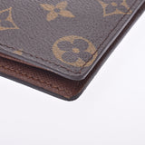 LOUIS VUITTON Louis Vuitton Monogram Portofeuille Broza Old Brown M66540 Men's Monogram Canvas Long Wallet Shindo Used Ginzo