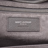 YVES SAINT LAURENT イヴサンローラン カバリヴゴーシュ 2WAYバッグ グレー レディース カーフ ハンドバッグ Aランク 中古 銀蔵