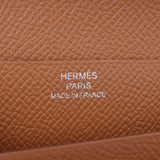 HERMES Hermes Bairnsfure Gold Silver Hardware C Engraved (around 2018) Ladies Vow Epson Wallet Unused Ginzo