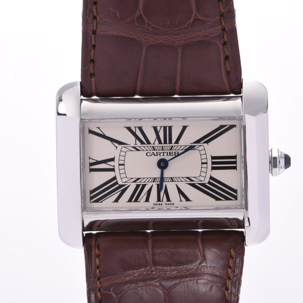 ぐっさん！！カルティエ(Cartier) タンクディヴァン LM 腕時計 カルティエタンク ディヴァンLM メンズ 腕時計 CARTIER 中古 – 銀蔵