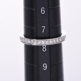 CARTIER D'Amour Ring Eternity #48 No. 8 Ladies PT950/Diamond Ring/Ring A Rank Used Ginzo
