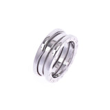 BVLGARI Bulgari B-ZERO ring #52 size S 11.5 unisex K18WG ring, ring A rank used silver storehouse