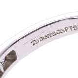 TIFFANY&Co. ティファニー ハーフサークルチャネルセットリング 11.5号 レディース PT950/ダイヤ リング・指輪 Aランク 中古 銀蔵