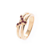 YVES SAINT LAURENT Yves Saint Laurent No. 11.5 Unisex K18YG/Colorstone Ring Ring A Rank Used Ginzo