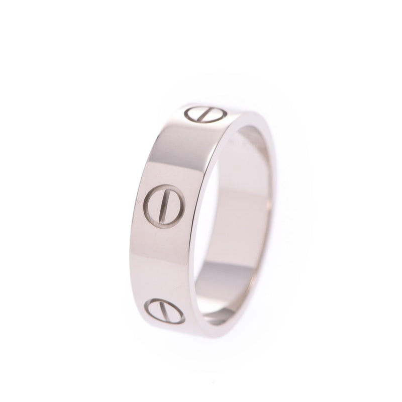 卡地亚卡地亚爱戒指#59号18.5男女皆宜K18WG环戒指等级使用的银饰品
