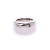 CARTIER Nobelberg ring #53 12.5 No. Unisex K18WG ring/ring A rank used silver