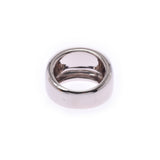 CARTIER Nobelberg ring #53 12.5 No. Unisex K18WG ring/ring A rank used silver