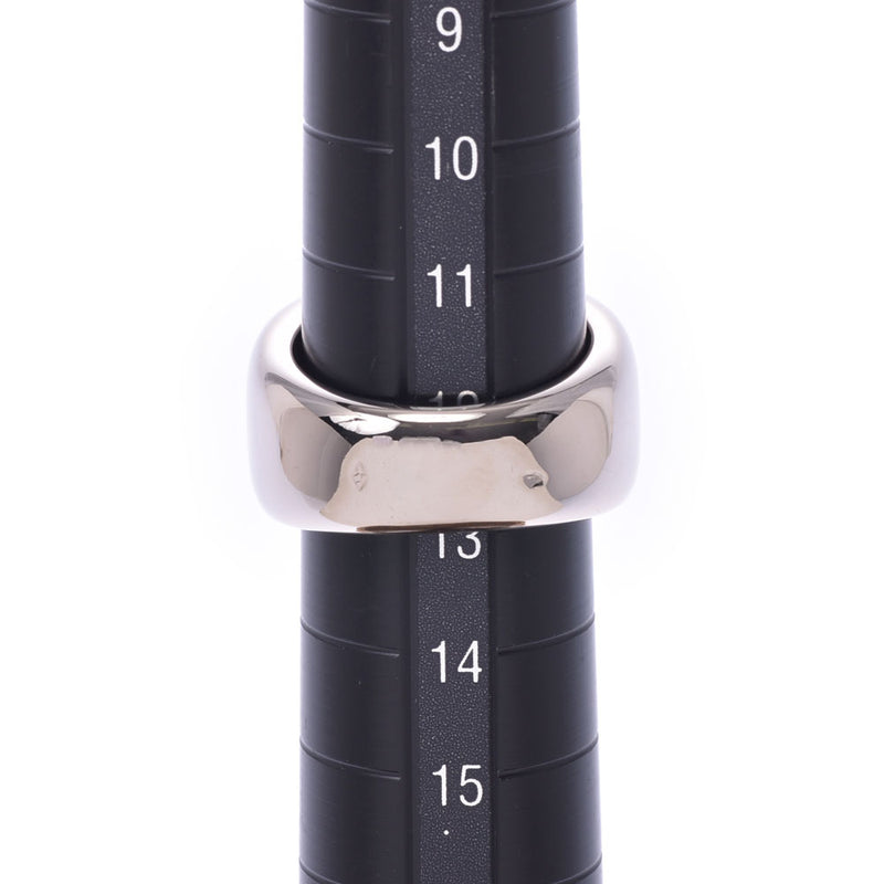 CARTIER Nobelberg ring #53 12.5 No. Unisex K18WG ring/ring A rank used silver