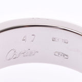 CARTIER Cartier Love Ring #47 No. 7 Ladies K18WG Ring/Ring A Rank Used Ginzo