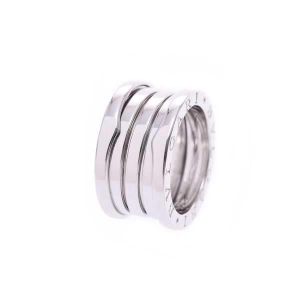 BVLGARI Bvlgari B-ZERO Ring #50 Size M 9 Unisex K18WG Ring Ring A Rank Used Ginzo