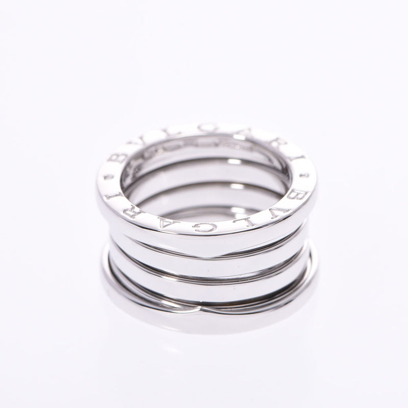 BVLGARI Bvlgari B-ZERO Ring #50 Size M 9 Unisex K18WG Ring Ring A Rank Used Ginzo