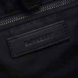BURBERRY Burberry Backpack Black 8010608 LL WILFIN NYN Unisex Nylon Leather Rucksack Daypack Unused Ginzo