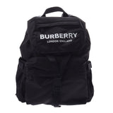 BURBERRY Burberry Backpack Black 8010608LLWFINYN Unisex Nylon Leather Rucksack Daypack Unused Ginzo