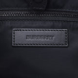 BURBERRY巴宝莉背包黑色8010608LLWILFINNYN男女皆宜的尼龙皮革背包背包背包未使用的银仓库