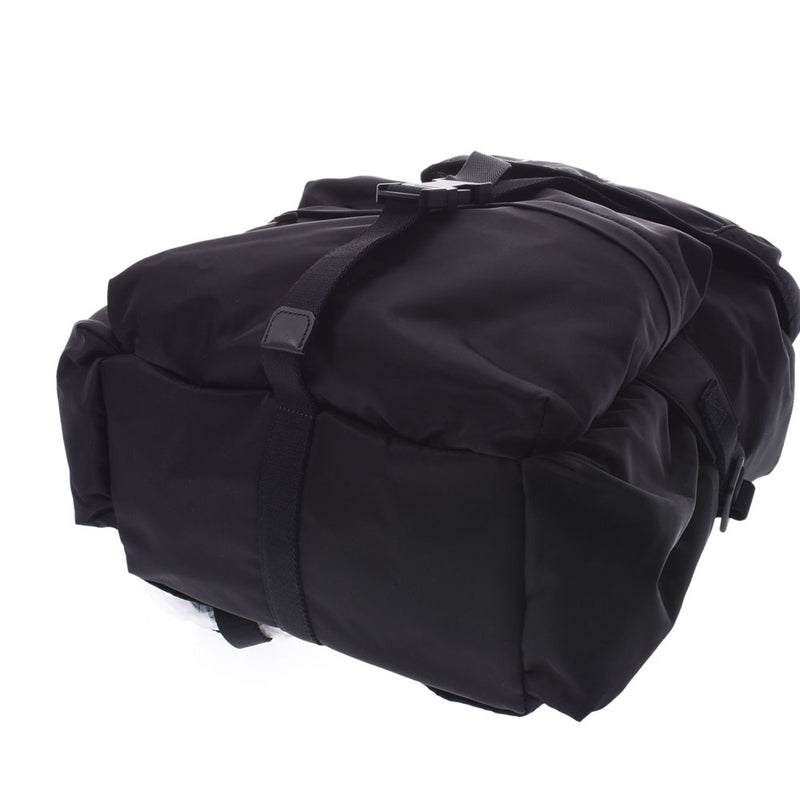 BURBERRY Burberry Backpack Black 8010608LLWFINYN Unisex Nylon Leather Rucksack Daypack Unused Ginzo