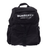BURBERRY巴宝莉背包8010608 LL WILFIN NYN黑色中性尼龙皮革背包/背包未使用Ginzo
