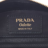 PRADA Prada Odette 2WAY Belt Bag Shoulder Bag Black Gold Hardware 1BL023 Unisex Saffiano Body Bag Unused Ginzo