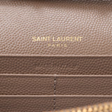 SAINT LAURENT Saint Laurent Chain Shoulder Bag Beige Gold Hardware Ladies Leather Shoulder Bag Unused Ginzo