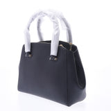 Kate Spade Kate Spade Sydney Handbag Black Gold Metallic Ladies Leather 2WAY Bag Unused Ginzo
